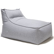 2 Piece Grey Panza Outdoor Bean Bag Lounge Cover Set